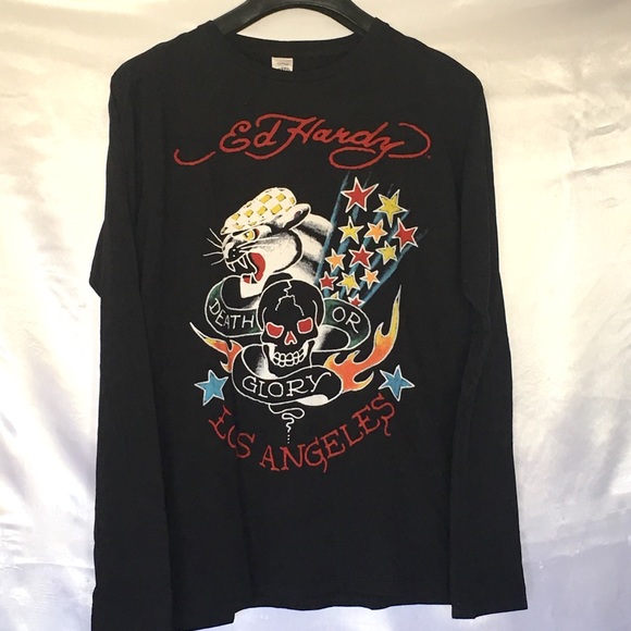 Ed Hardy Graphic T-shirt - Picture 4 of 5